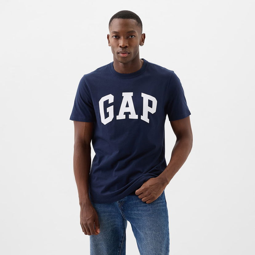 Majica GAP Basic Logo Tee Tapestry Navy Mornarica | 856659-04