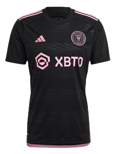 Dres adidas Performance Inter Miami CF Lionel Messi 22/23 Away Replica Player Jersey Črna | JE9704