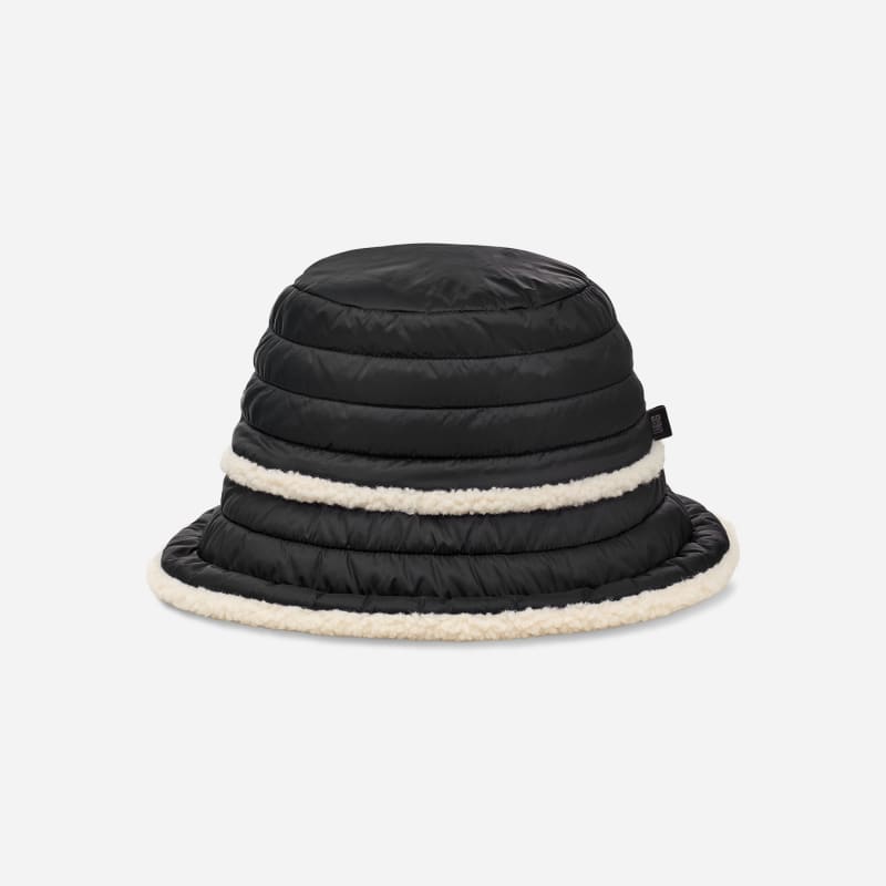 Klobuk UGG Reversible Bucket Hat with Trim Črna | 101018-BLK