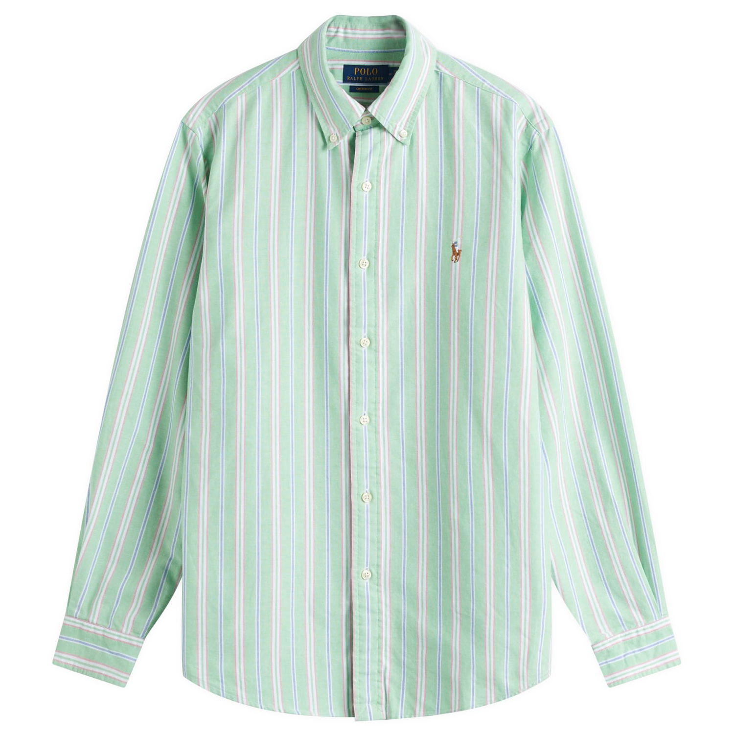 Srajce Polo by Ralph Lauren Ralph Lauren Custom Fit Oxford Shirt, Size Large Zelena | 710928918003, 1