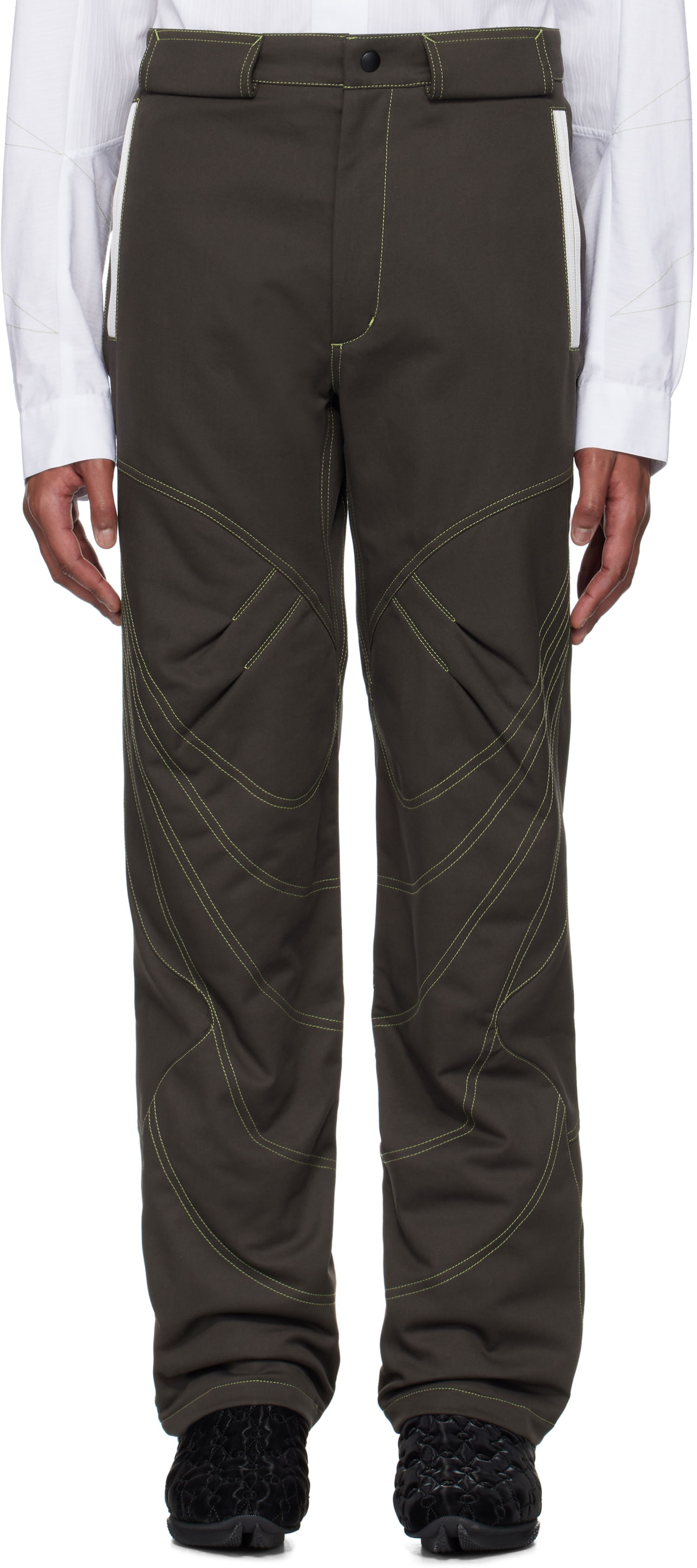 Hlače KIKO KOSTADINOV Kiko Kostadinov Solix Zip Trousers Zelena | KKSS25T03-11, 0
