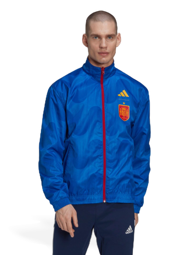 Jakna adidas Performance Spain Anthem Jacket Modra | HE8920