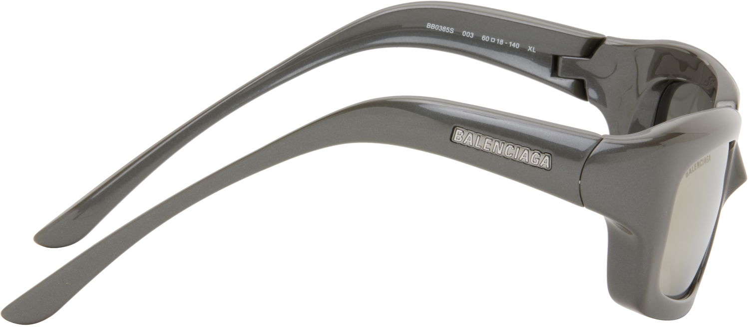 Sončna očala Balenciaga Balenciaga Rectangular Sunglasses Siva | BB0385S-003, 1