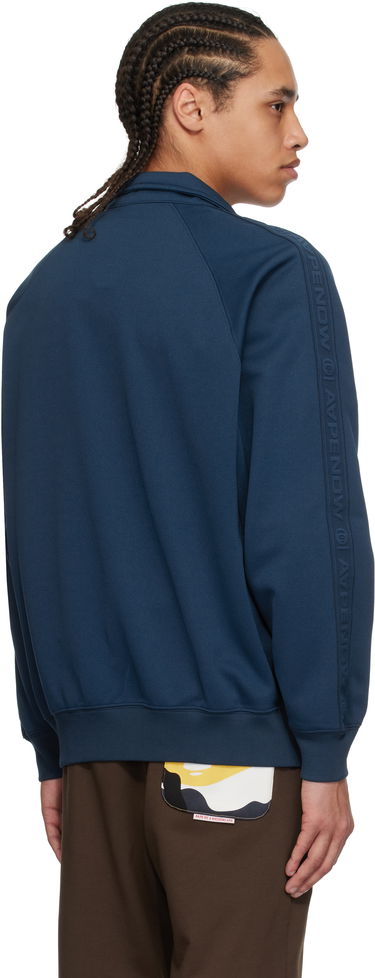 Pulover AAPE by A Bathing Ape AAPE by A Bathing Ape 'AAPE Now' Zip-Up Sweater Modra | AAPSWMC319XXNNYX, 2