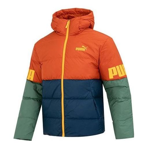 Puhovka Puma Power Hooded Down Jacket Večbarvna | 676032-64
