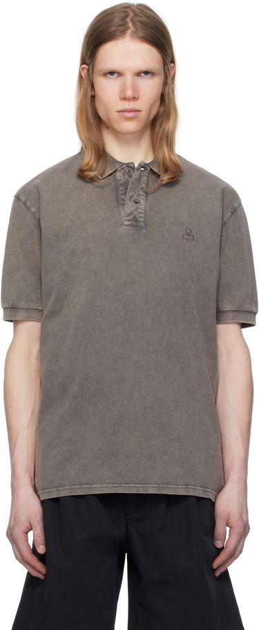 Polo majica ISABEL MARANT Isabel Marant Afko Polo Rjava | PL0003HA-C2K01H, 0
