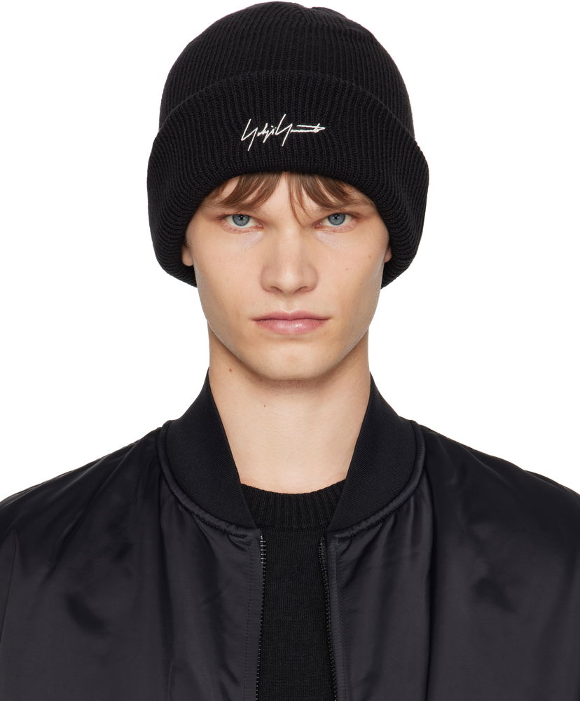 Beanie Yohji Yamamoto Y-3 KURO Knitted Beanie by Yohji Yamamoto Črna | JZ0908