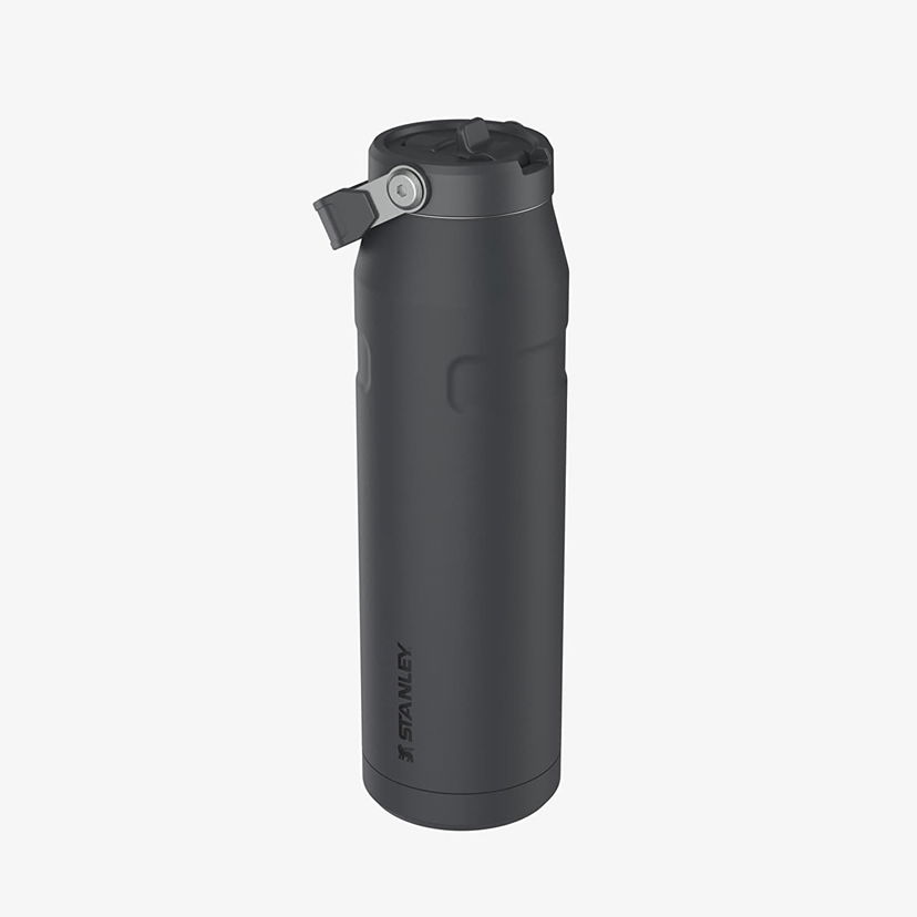 Steklenica za pitje Stanley IceFlow Flip Straw Water Bottle 36oz Črna | 10-12111-063