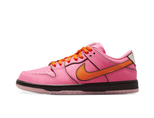 Skateboarding Nike SB The Powerpuff Girls x Dunk Low "Blossom" Roza | FD2631-600