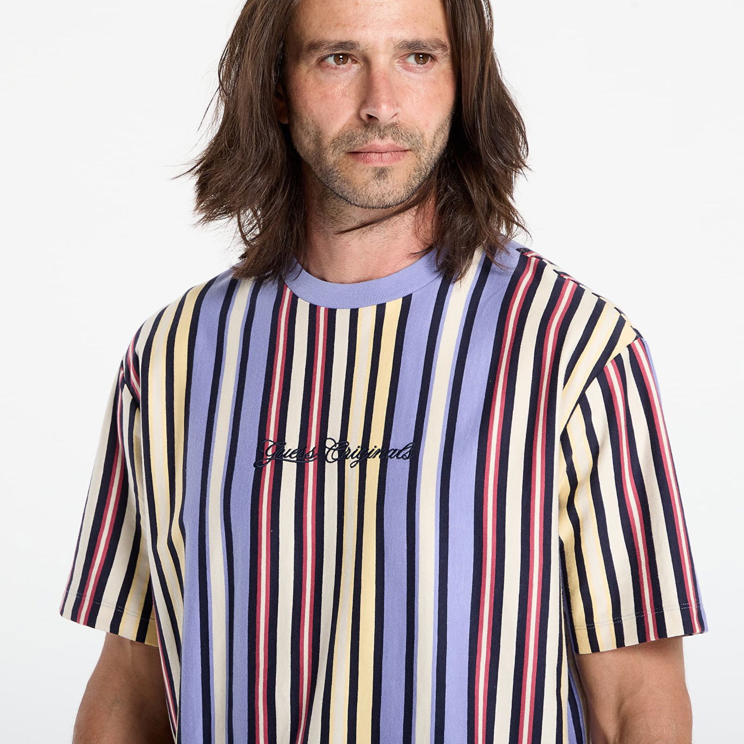 Majica GUESS Guess Originals Vertical Stripe Tee Večbarvna | M5GI59K8FQ4-S7AE, 1