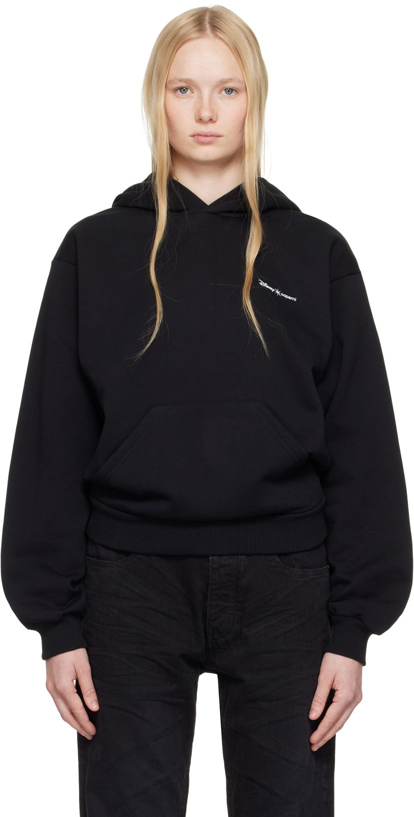 Pulover Coperni Coperni Disney Maleficent Hoodie Črna | DJS151F5035