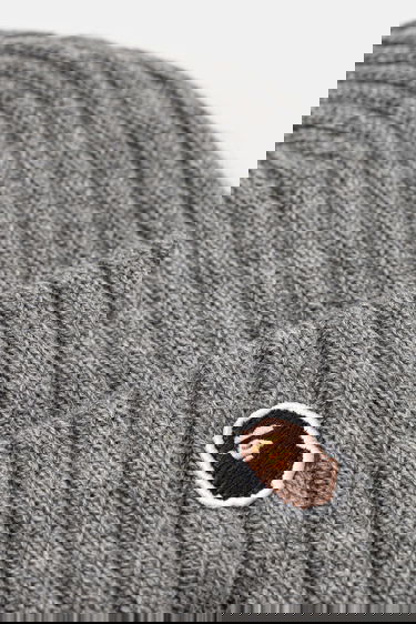 Beanie BAPE A Bathing Ape One Point Beanie Siva | 1K80281003, 2