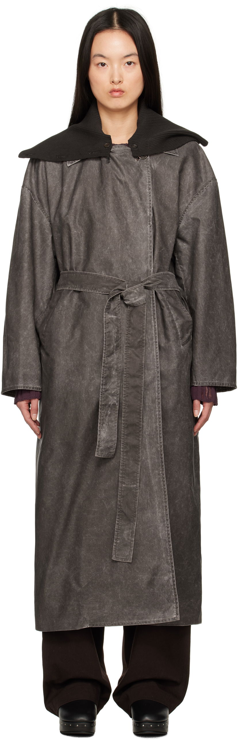 Trenčkot OUR LEGACY Our Legacy Court Coat Siva | W2251CA