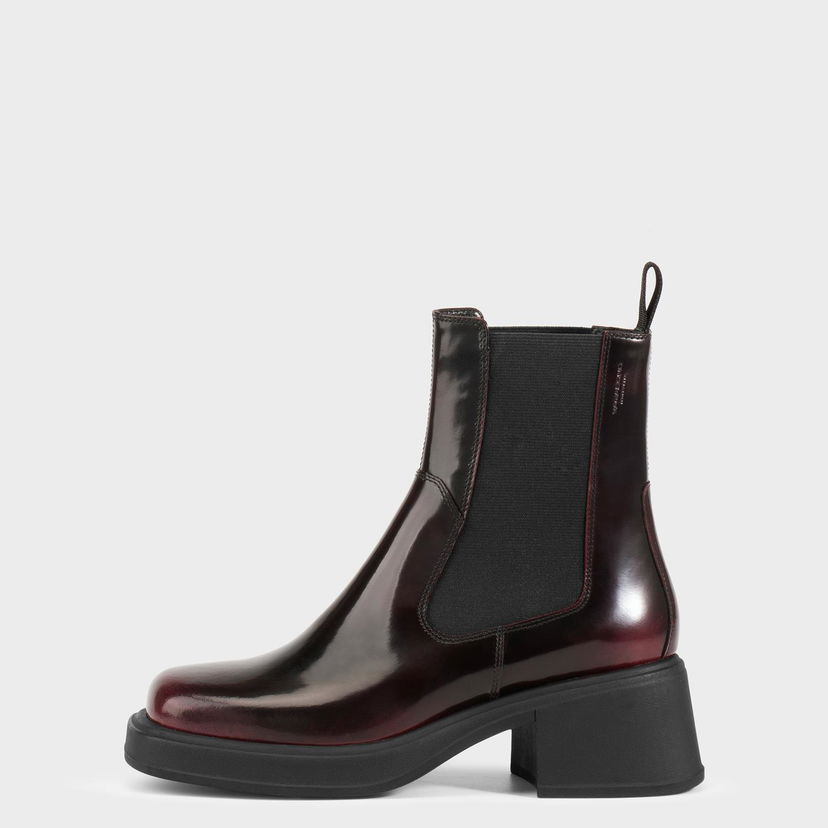 Superge in čevlji Vagabond Vagabond Dorah Patent Leather Chelsea Boots Bordo | 5642-004-54
