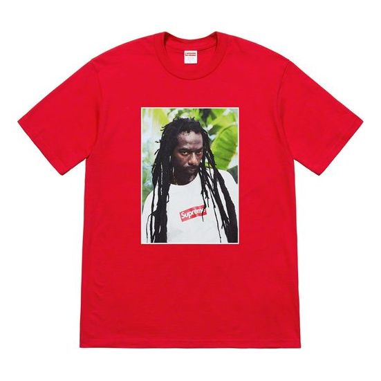Majica Supreme Buju Banton Print T-Shirt Rdeča | SUP-SS19-10481