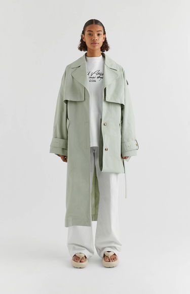 Plašči AXEL ARIGATO Atom Trench Coat Zelena | A2107003, 7