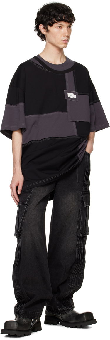 Majica Feng Chen Wang Feng Chen Wang Patchwork T-Shirt Črna | FMF18TS01, 3