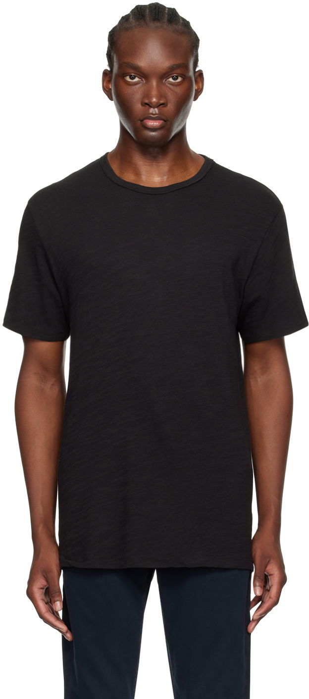 Majica rag & bone Rag & Bone Classic Flame T-Shirt Črna | M000T096G, 0