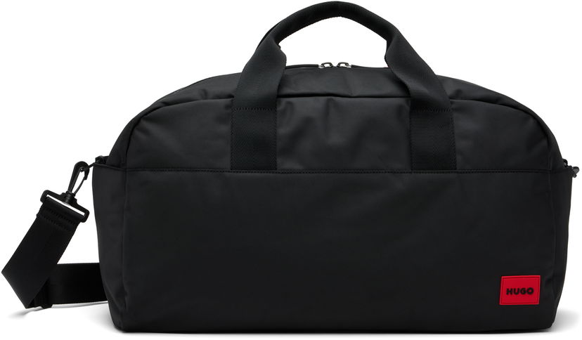 Potovalna torba BOSS Hugo Logo Duffle Bag Črna | 50549011