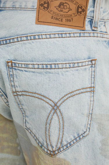 Majica Fiorucci Fiorucci Angels Print Jeans Bela | U01FPDJE075DN03DN07, 4