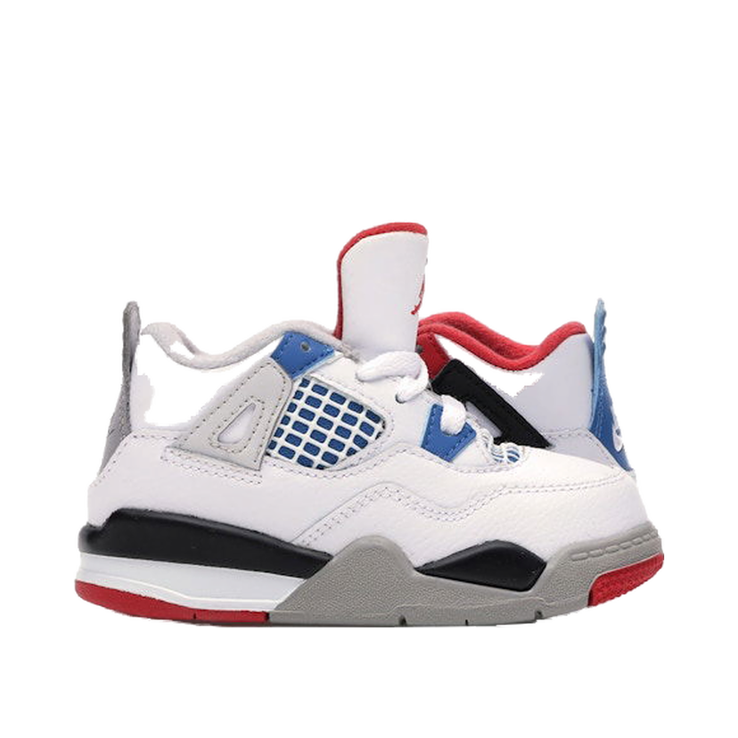 Superge in čevlji Jordan Jordan 4 Retro What The (TD) Bela | BQ7670-146