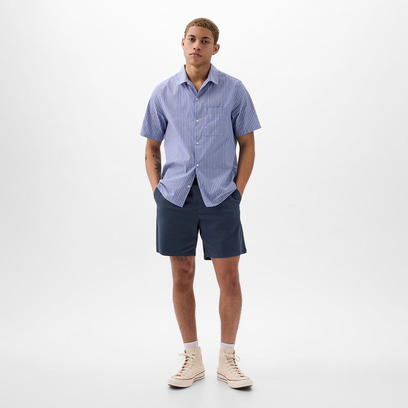 Kratke hlače GAP 7 Inch Easy Shorts Storm Cloud Siva | 880828-04