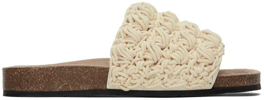 Modni dodatki JW Anderson JW Anderson Popcorn Slides Bela | ANW42026A, 0