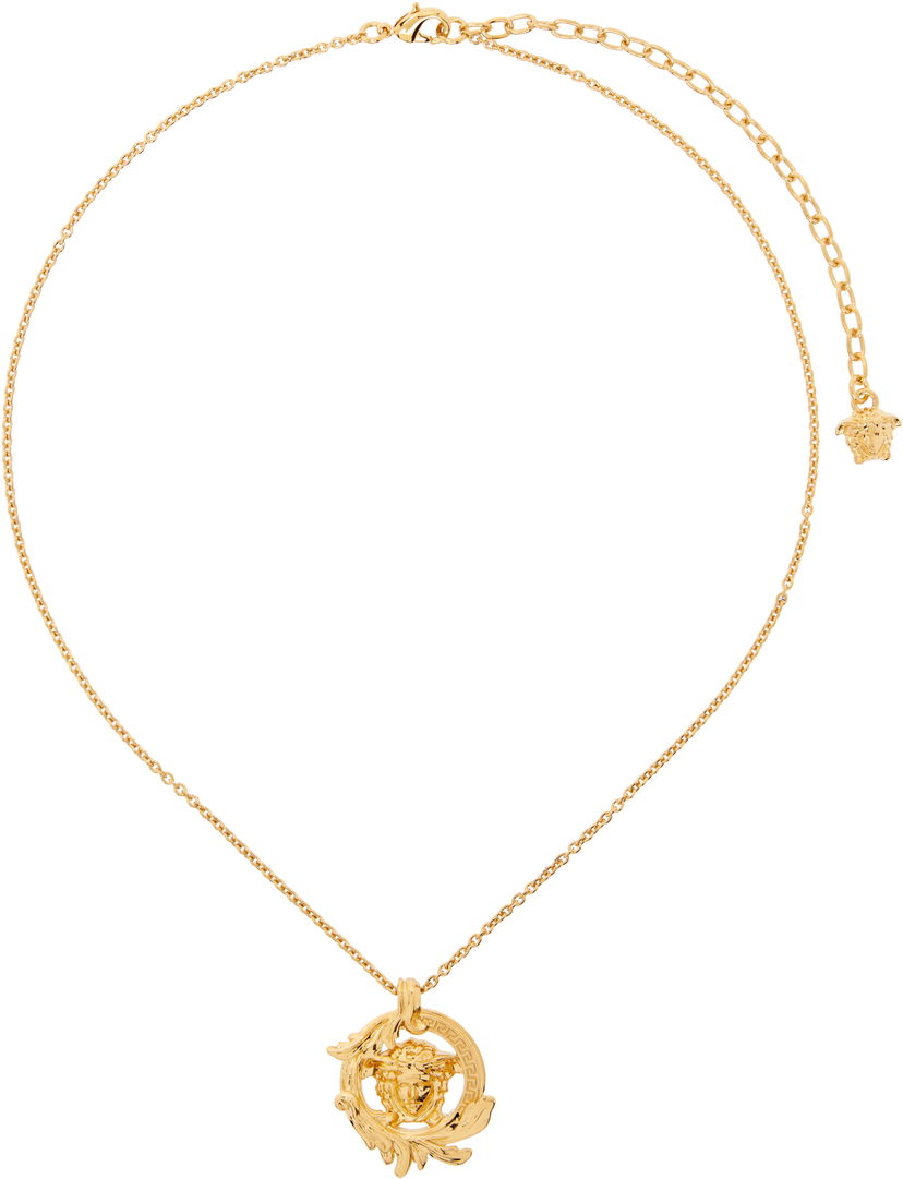 Ogrlica Versace Versace Medusa Barocco Pendant Necklace Kovinski | 1019929_1A00620_3J000