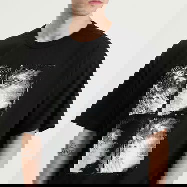 Majica YMC YMC Triple Faces T-Shirt, Size Small Črna | P6ZAD-01, 5