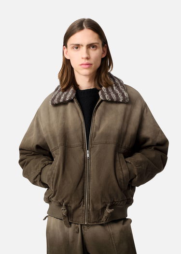Jakna AXEL ARIGATO Axis Gradient Denim Jacket Rjava | A3157002, 2