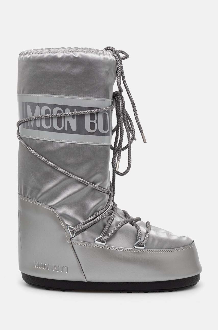 Superge in čevlji Moon Boot MB ICON GLANCE Boots Siva | 80D1401680.H001, 1