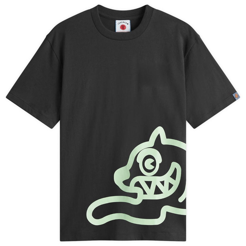 Majica BBC IceCream ICECREAM Jumbo Running Dog Graphic Tee, Size Large Črna | IC25147-BLK
