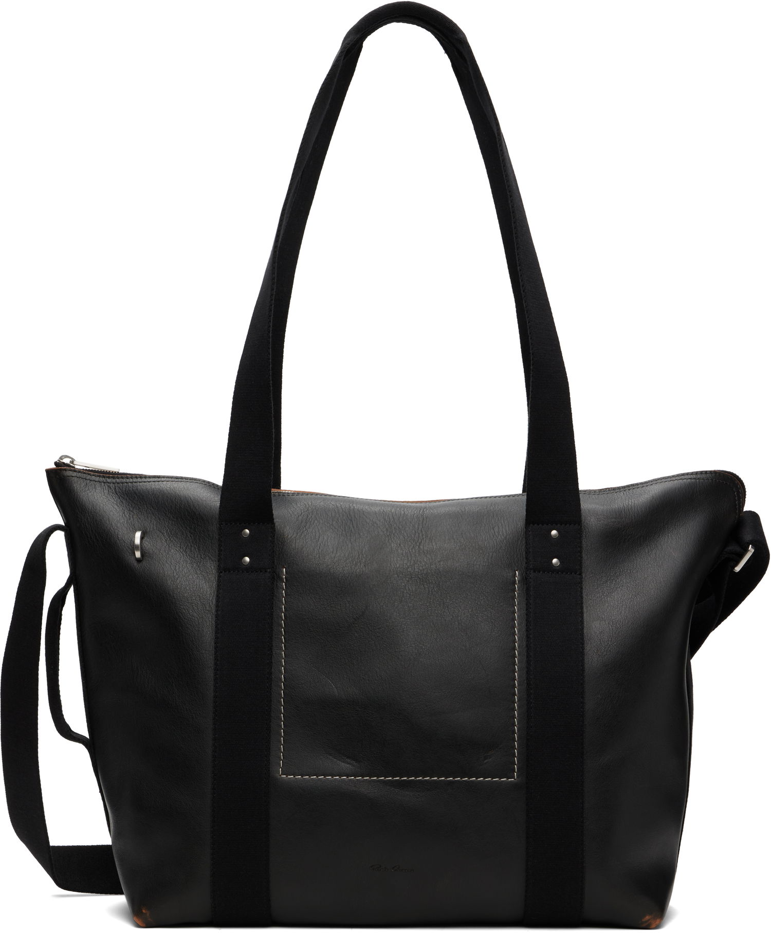 Tote bag Rick Owens Rick Owens Concordians Trolley Tote Črna | RA02E0761 LGET, 0