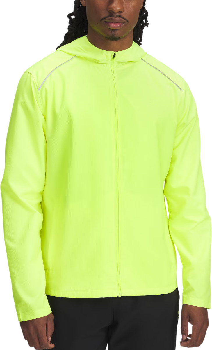 Vetrovka Under Armour Under Armour UA Launch Hooded Jacket Rumena | 1376795-731