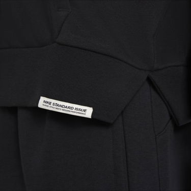 Pulover Nike Swoosh Fly Standard Issue Pullover Črna | DA6483-010, 2