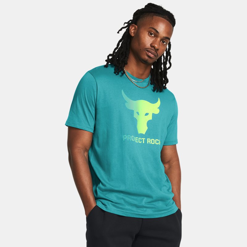 Majica Under Armour Project Rock Payoff Kurzarm-Shirt Modra | 1383191-464