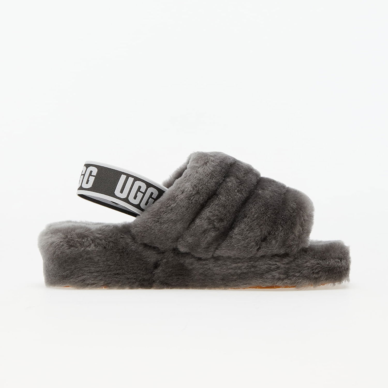 Superge in čevlji UGG Fluff Yeah "Charcoal" W Siva | 1095119-CHRC, 1