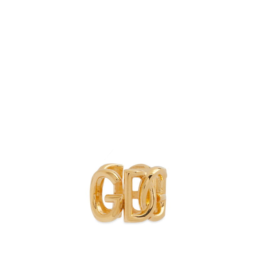 Uhani Dolce & Gabbana Logo Ear Cuff Oro Kovinski | WEP6L5W1111-ZOO00