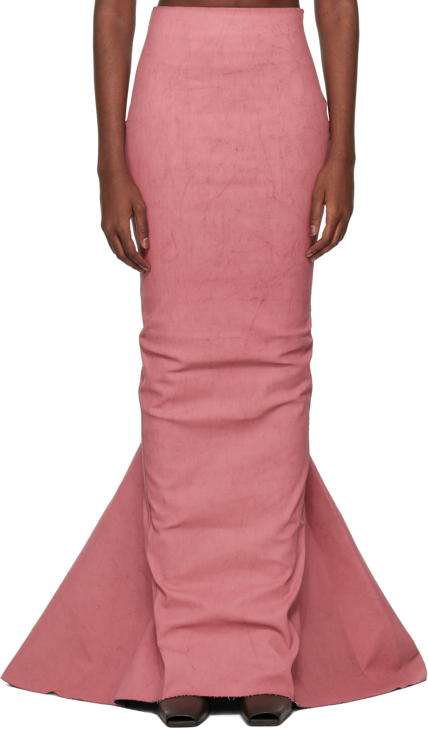Krila Rick Owens Maxi Skirt Roza | RO02D3386 SMT, 0