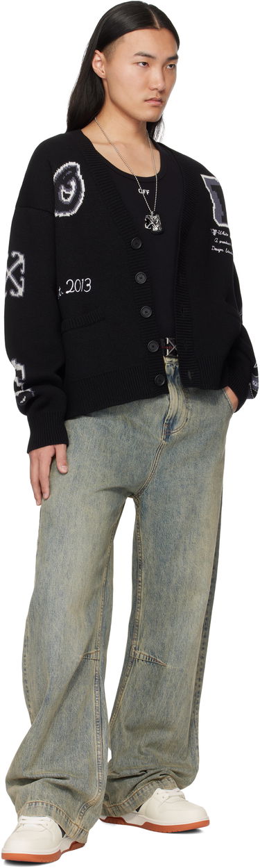 Pasovi Off-White Tape Arrow Belt 35Mm Črna | OMRB14BC99FAB0021000, 3