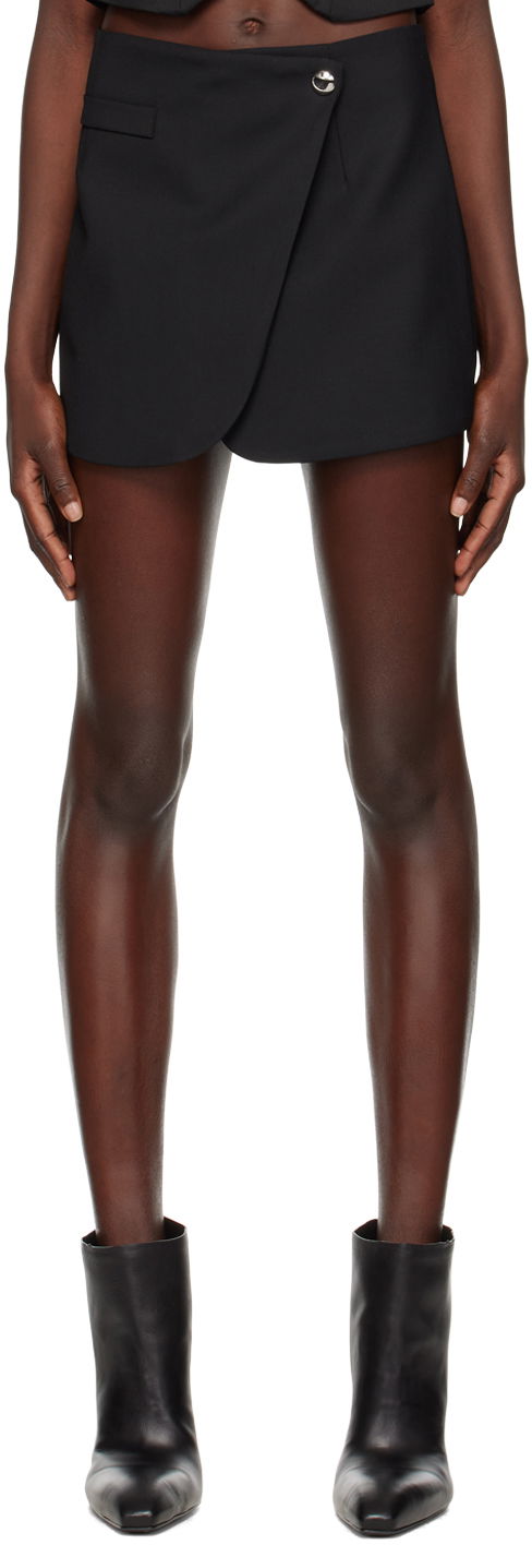 Krila Coperni Coperni Tailored Wrap Miniskirt Črna | COPJ24106, 0