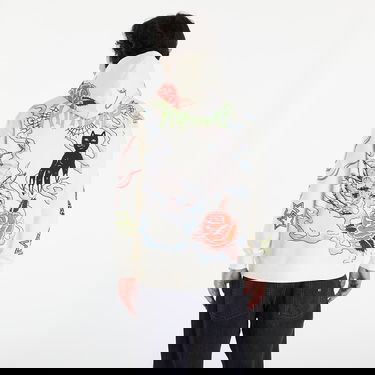 Pulover RIPNDIP Travis Hoodie Off White Bela | RNDSPR24113, 4
