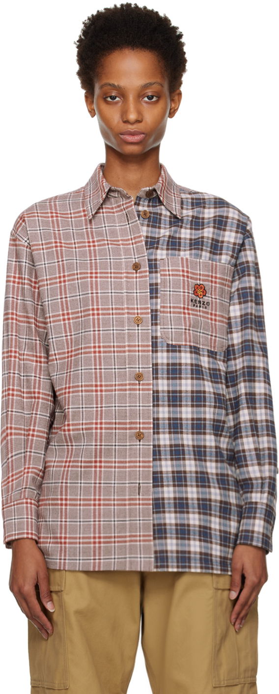 Srajce KENZO Oversized Večbarvna | FC62CH0619LI, 0