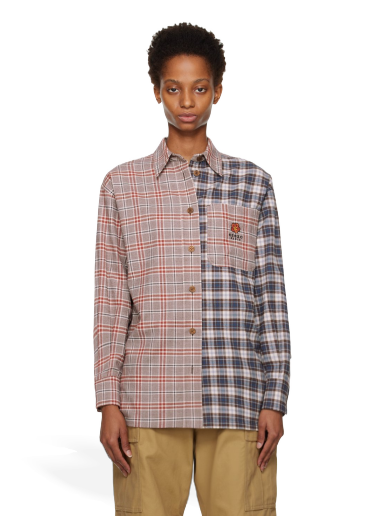 Srajce KENZO Oversized Večbarvna | FC62CH0619LI