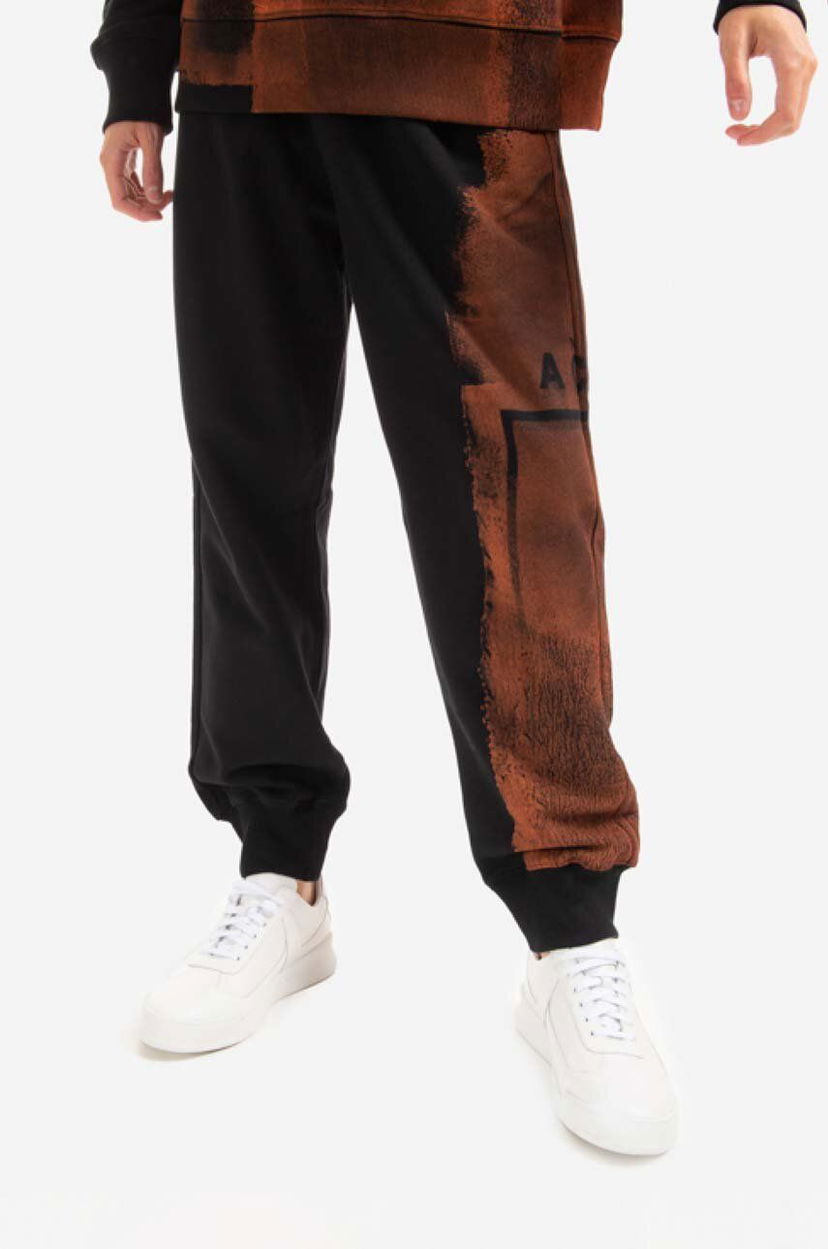 Trenirka A-COLD-WALL* Collage Sweatpants Črna | ACWMB097.