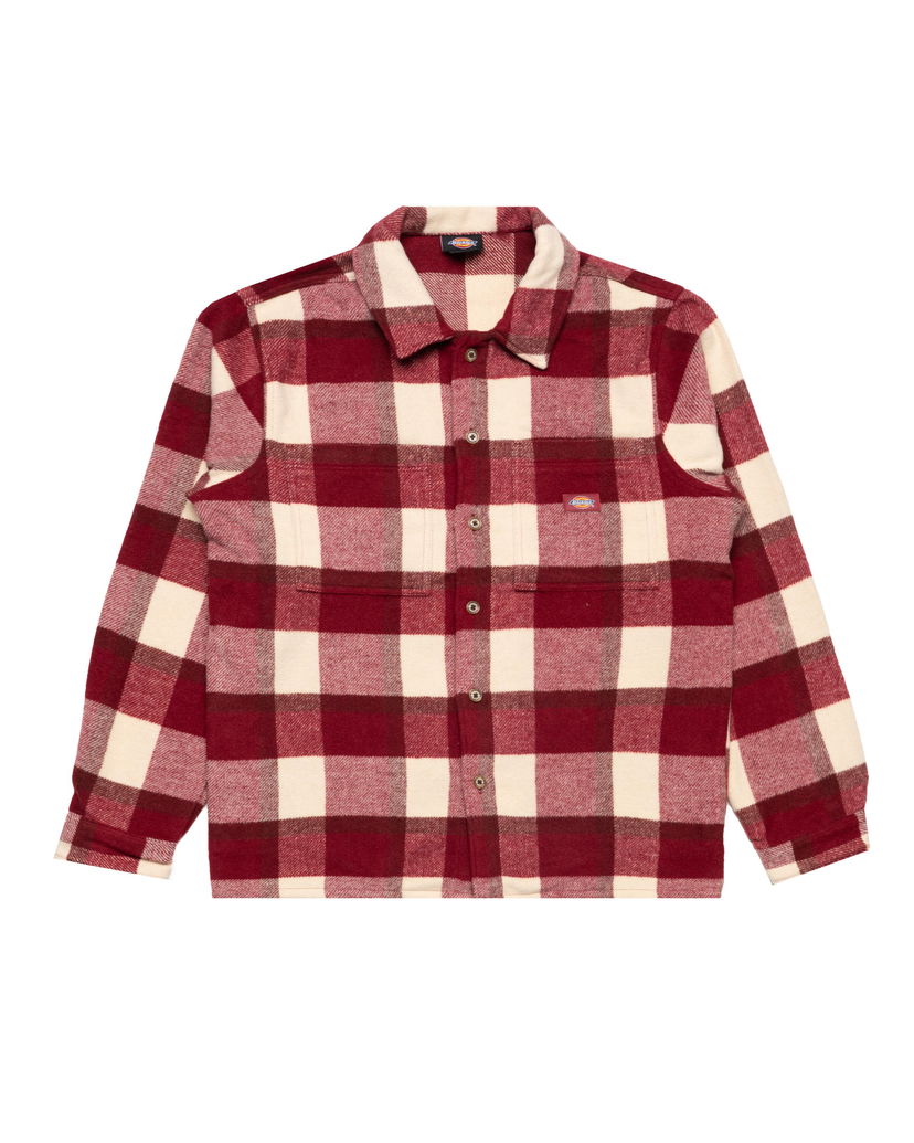 Srajce Dickies Dickies Coaling Shirt 2XL Rdeča | 0A4XZZ-TIBETAN-RED