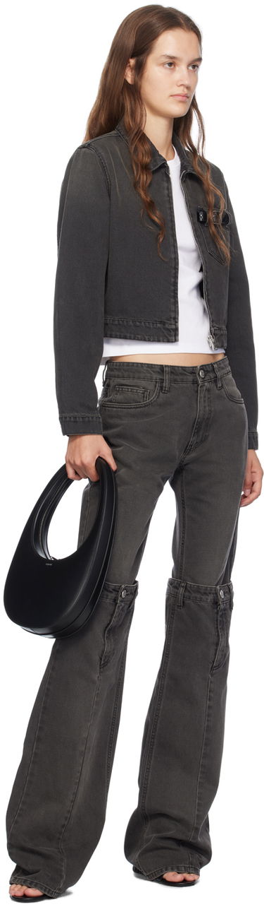 Kavbojke Coperni Coperni Open Knee Jeans Črna | COPP55F2004, 3