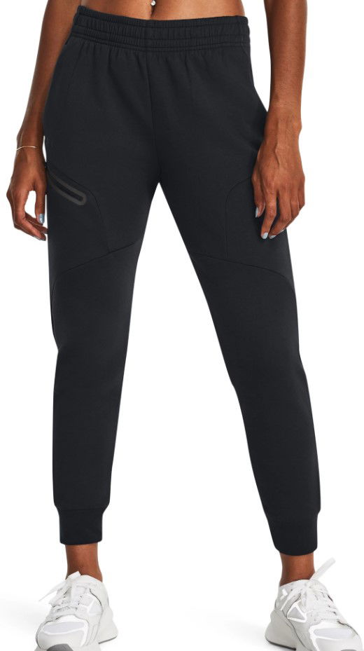 Hlače in kavbojke Under Armour Unstoppable Flc Jogger-BLK Črna | 1379846-001, 0