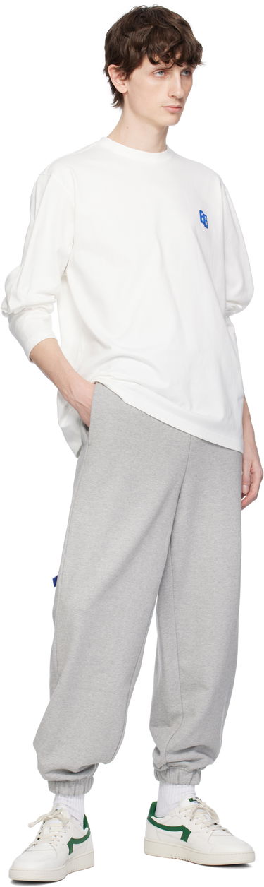 Pleteni pulover ADER ERROR ADER error Sig; TRS Tag 01 Long Sleeve T-Shirt Bela | BO42FYTS0201OW, 3