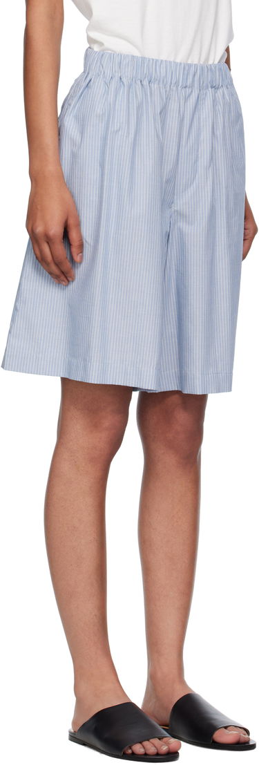 Kratke hlače Baserange Baserange Claude Striped Relaxed Shorts Modra | SSCL-PO-AU25, 1